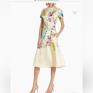 Teri Jon Floral Dress Size 4 NWT